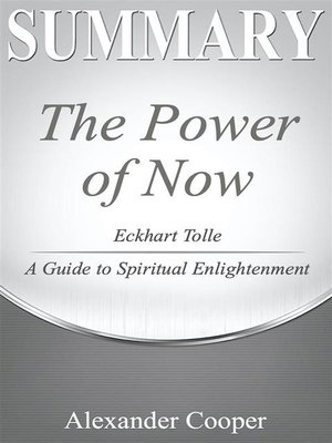 cover image of Summary of the Power of Now